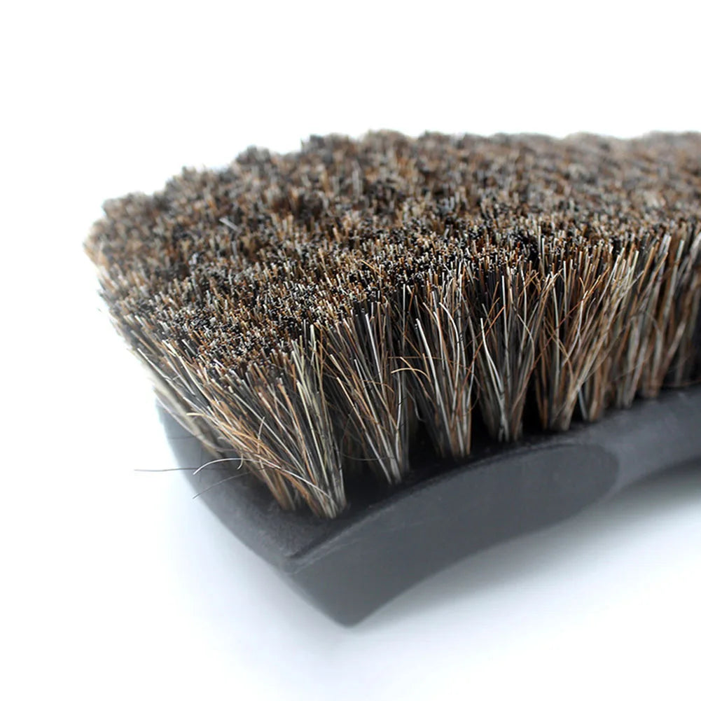 HORSE HAIR LEATHER CLEANING BRUSH